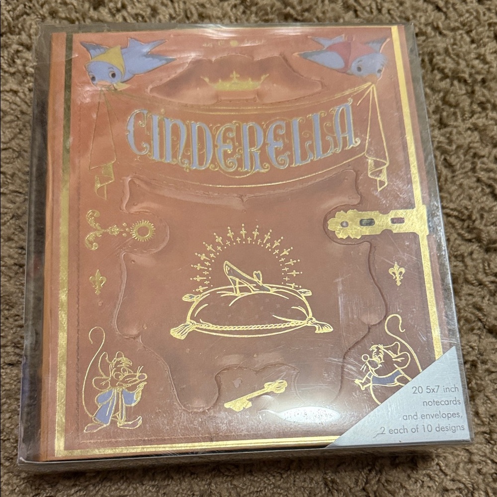 Cinderella Archive Collection Book Replica Notecards and Envelopes